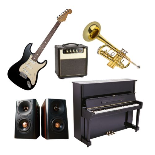 楽器、音響機材